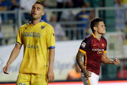 Iturbe marcó para la victoria de Roma ante Frosinone