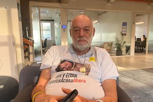 Itzik Horn, papá de los argentinos Eitan y Iair, aun secuestrados en Gaza