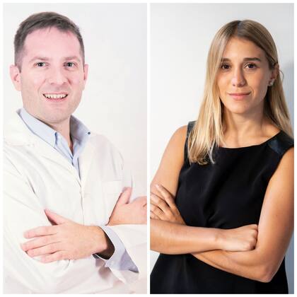 Iván Anduada Marchetti y Delfina Vilieri se conocieron gracias a la aceleradora Gridx; con sus otros socios formaron la empresa en 2022, y esperan lanzar al mercado un test metabolómico en 2024