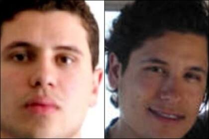 Iván Archivaldo Guzmán Salazar y Jesús Alfredo Guzmán Salazar, los hijos de "El Chapo" que todavía buscan las autoridades