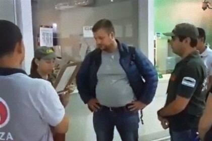 Iván Blizniouk fue detenido en febrero de 2018; era policía porteño y trabajaba como agente de seguridad de la seguridad de la embajada rusa