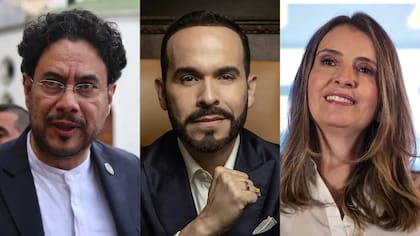 Iván Cepeda, Abelardo de la Espriella y Paloma Valencia