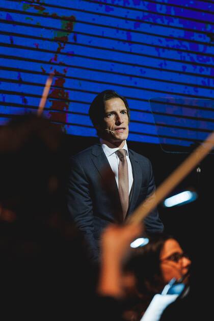 Iván de Pineda estuvo a cargo de la conducción del evento