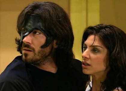 Iván Espeche junto a Romina Gaetani en Chiquititas (Foto: Pinterest)