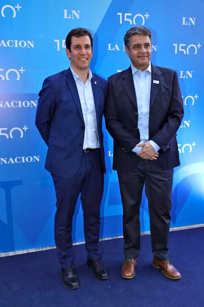 Iván Kerr, quien nuevamente será Secretario de Vivienda de la Nación, junto a Jorge Macri, actual Jefe de Gobierno porteño