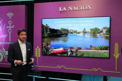Iván Ordoñez, durante su exposición en la 7º edición de Negocios del Campo