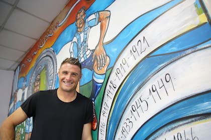 Iván Pillud, campeón de la Superliga 2019 con Racing