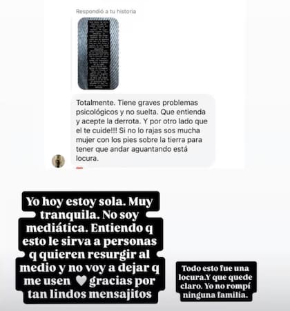 Ivana aseguró que está "sola"