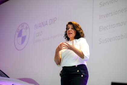 Ivana Dip, CEO de BMW Group, en la presentación del nuevo Serie 2 Coupé