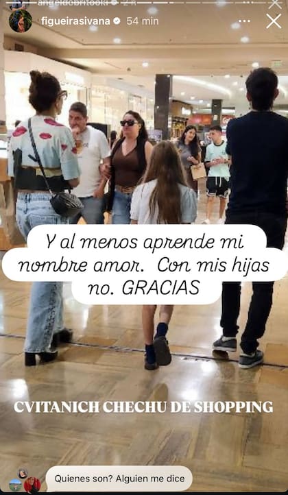 Ivana Figueiras aclara que quien se encuentra en la foto compartida por Ángel De Brito es ella