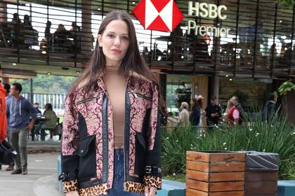 Ivana Figueiras en la Epicúreo House.