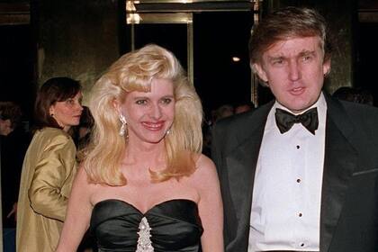 Ivana y Donald Trump, cuando estaban casados