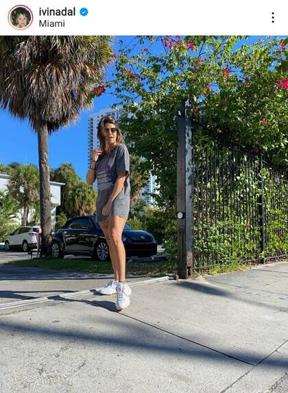 Ivana Nadal se fue del país