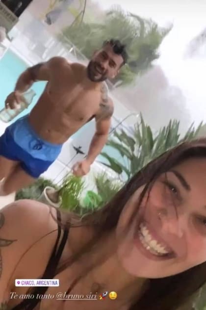 Ivana Nadal viajó a Chaco a conocer a los padres de su novio