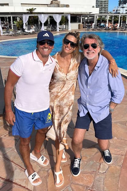 Ivana Saccani es una de las ex modelos de su agencia con las que Dotto tiene una gran amistad. "Ella y su marido, Sebastián Estevanez, son como familia para mí", cuenta Pancho.