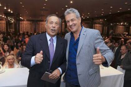 Ivo Cutzarida junto a Adolfo Rodríguez Saa