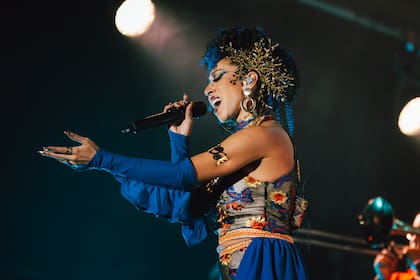 Ivonne Guzmán, cantante principal de La Delio Valdez