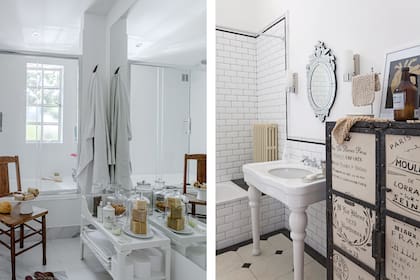 Izquierda: Jabones artesanales (Casa de Lavandas), cepillos ecológicos (Mochica Home) y toallas de gasa (Natural Cosas Simples).