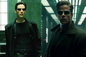 Así se vería Brad Pitt si fuera el protagonista de Matrix, según la inteligencia artificial