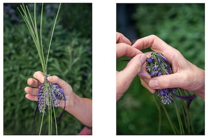 Izquierda: paso 1. Derecha: paso 2.