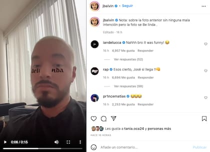 J Balvin continuó con las provocaciones a Nodal, un tema que se ha vuelto tendencia en Twitter en las últimas horas