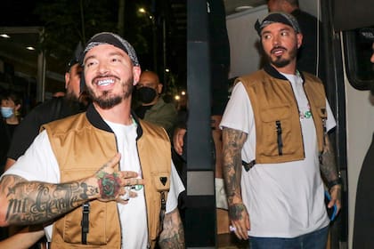 J Balvin en La Boca, grabando un videoclip junto a Trueno