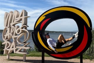 Las vacaciones de J Balvin en Córdoba: sierras, fernet y amor