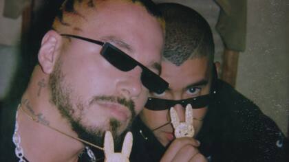 J Balvin y Bad Bunny colaboraron juntos en el álbum Oasis, lanzado en 2019 (STILLZ)
