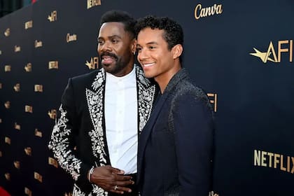 Jaafar Jackson y Colman Domingo, dos de los protagonistas de la película