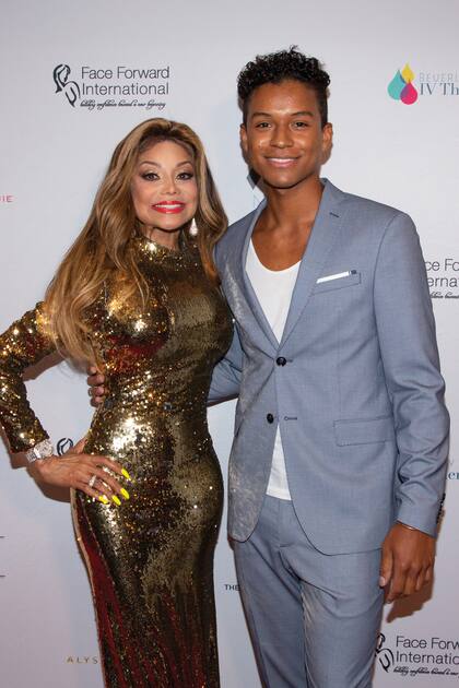 Jaafar recibió el apoyo incondicional de toda su familia, en especial de su tía, La Toya Jackson.