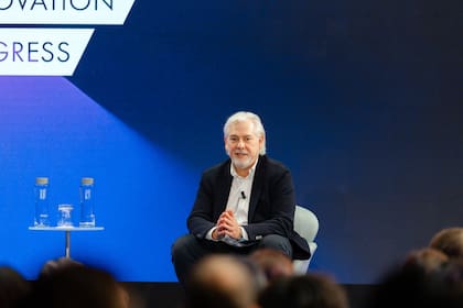 Jacek Olczak, CEO de Philip Morris Internacional (PMI) en el marco de Technovation, el evento que todos los años organiza la multinacional en Neuchatel, Suiza