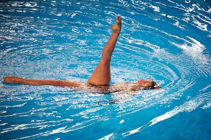 Jacinta Martínez Ranceze en el Campeonato Sudamericano Absoluto de Deportes Acuáticos de Buenos Aires 2021, donde obtuvo el primer puesto