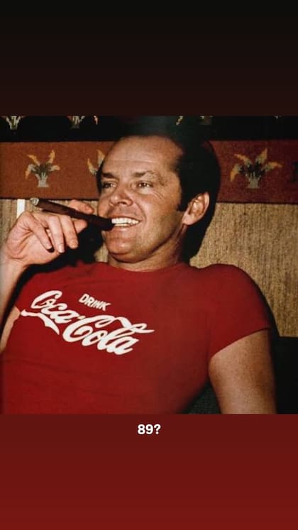 La foto retro que compartió Lorraine Nicholson de su padre