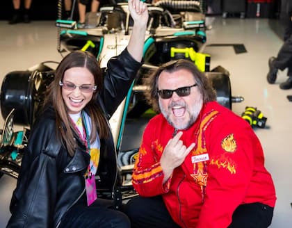 Jack Black y Brie Larson, presentes en el Gran Premio de Japón