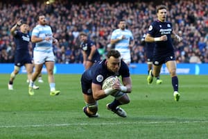 Los Pumas no pueden contener a Escocia: pierden 21 a 0 y dan escasas señales
