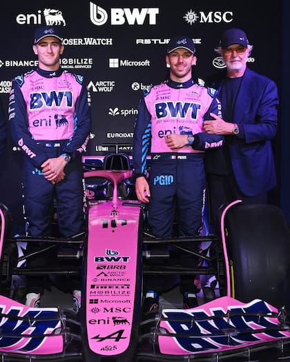 Jack Doohan y Pierre Gasly en el comienzo de la temporada 2025; el australiano fue reemplazado por Colapinto tras la sexta carrera (Foto: Instagram @briatoreflavio)