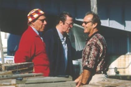 Bob Rafelson rodando con Jack Nicholson, su actor fetiche y con quien trabajó en ocho films