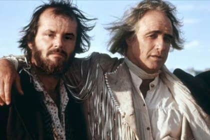 Jack Nicholson y Marlon Brando trabajaron por primera vez juntos en el film conocido como The Missouri Breaks