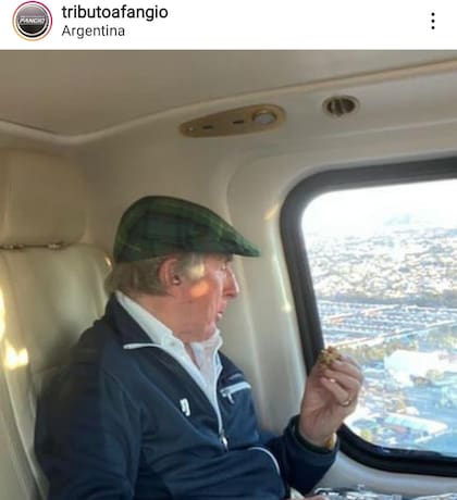 Jackie Stewart ya está en Argentina para el homenaje a Fangio