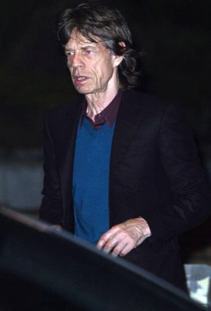 Jagger, cuando se enteró del suicidio de su amada