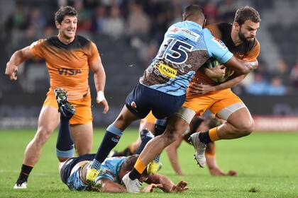 Ramiro Moyano, el hombre try del equipo, con 7 conquistas
