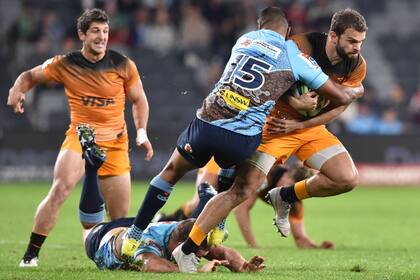 Ramiro Moyano, el hombre try del equipo, con 7 conquistas