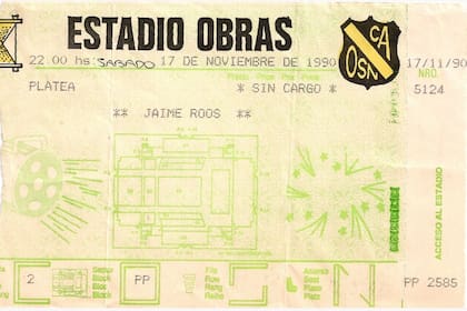 En noviembre de 1990, solo tres meses después de Shams, Jaime Roos reunía a 5000 personas en Obras