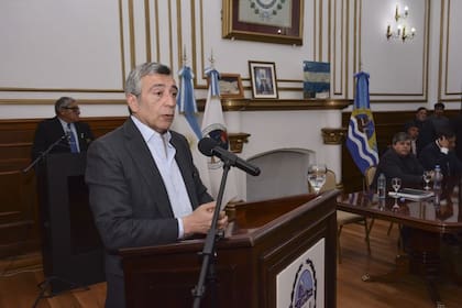 Jaime Alvarez, ministro de Energía y Minería, Río Gallegos, Santa Cruz.
