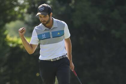 Jaime López Rivarola es el puntero del LAAC luego de la segunda vuelta; ya conoce el campo del Masters gracias a sus visitas como alumno de la Universidad de Georgia