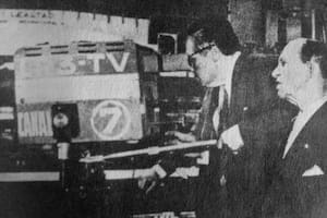 Cómo fue la primera transmisión de televisión en la Argentina