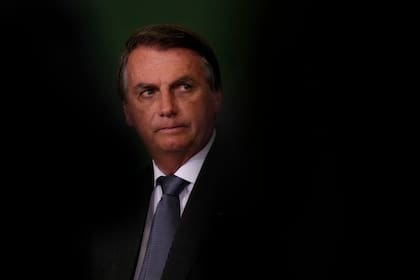 Jair Bolsonaro, en el Planalto, en Brasilia. (AP Foto/Eraldo Peres, File)