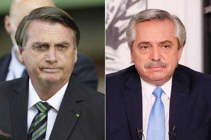 Jair Bolsonaro y Alberto Fernández