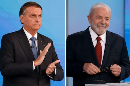 Jair Bolsonaro y Lula da Silva