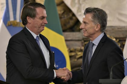 Jair Bolsonaro y Mauricio Macri